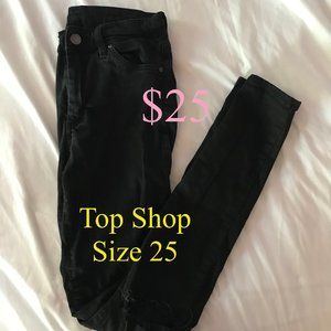Top Shop Black Jean